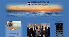 Desktop Screenshot of millerstewartfuneralhome.com